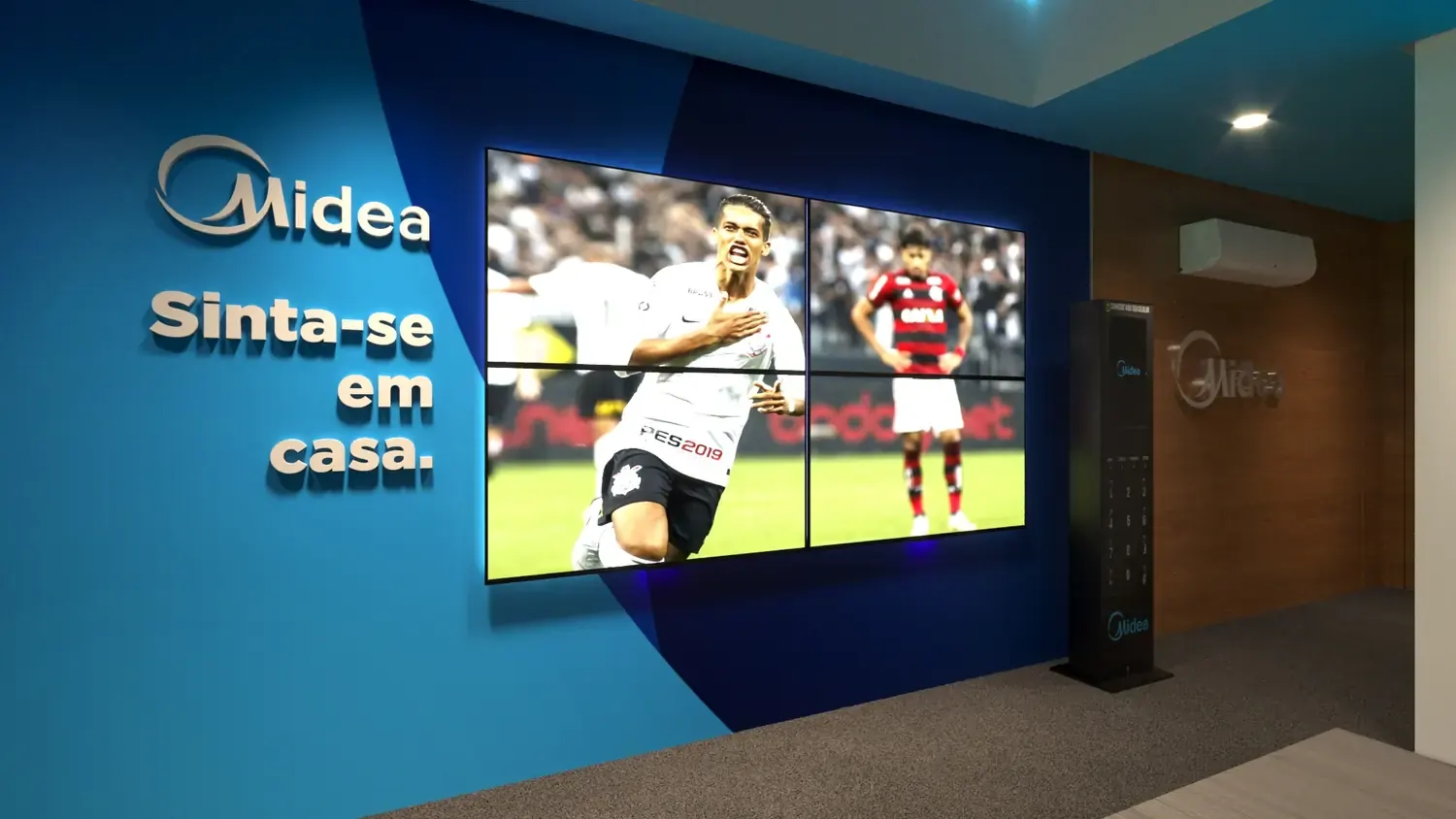 Midea: casa tecnológica em showroom de clima controlado - imagem 4