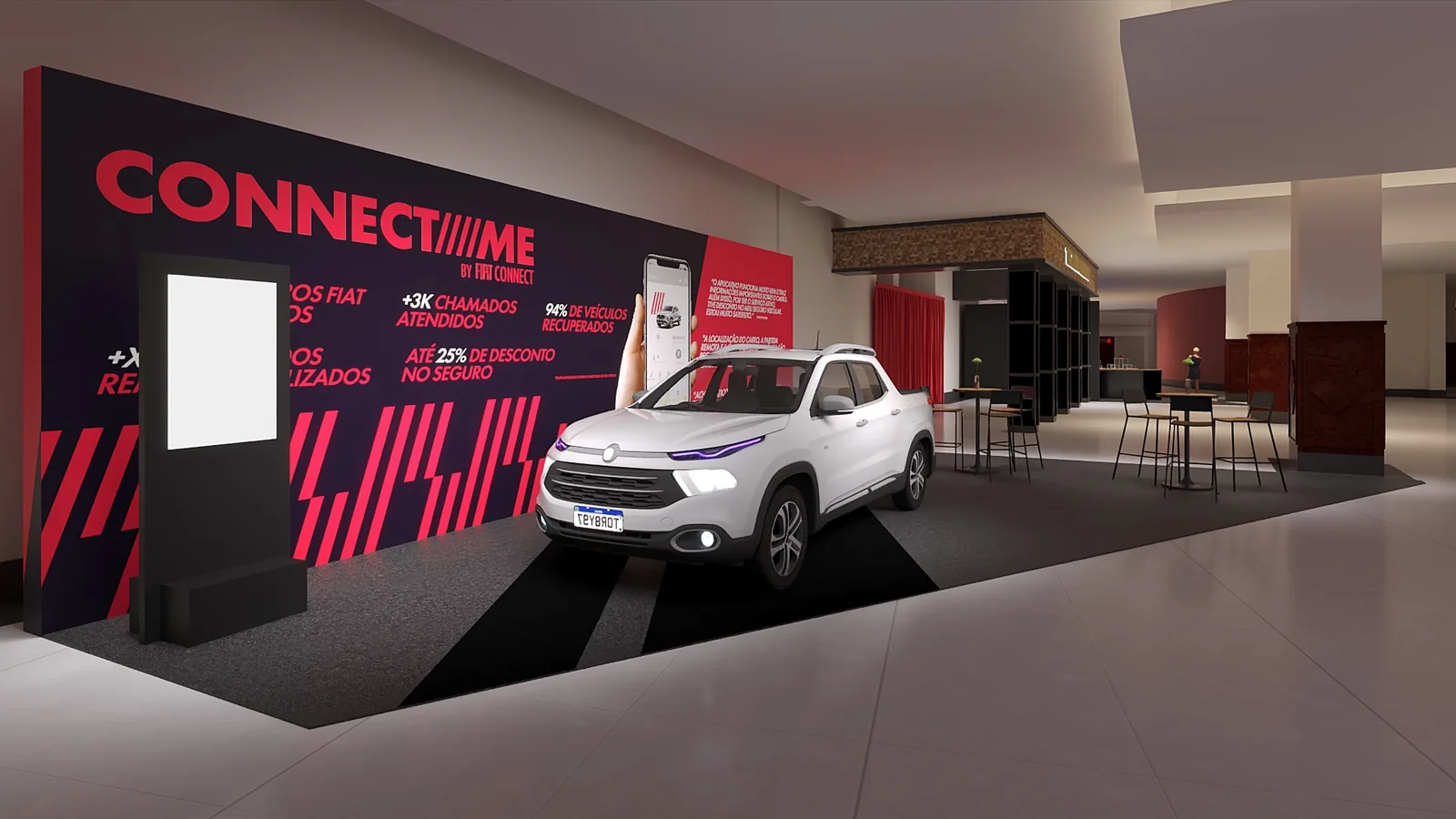 Lançamento Fiat Toro: projeto visual para transformar espaço em argumento - imagem 5