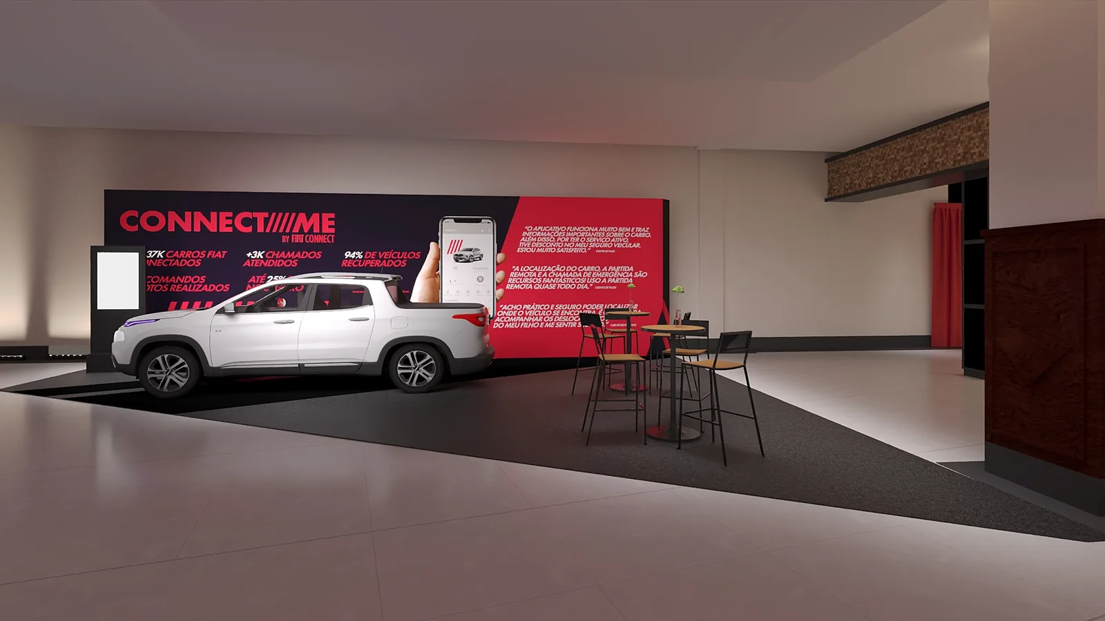 Lançamento Fiat Toro: projeto visual para transformar espaço em argumento - imagem 6