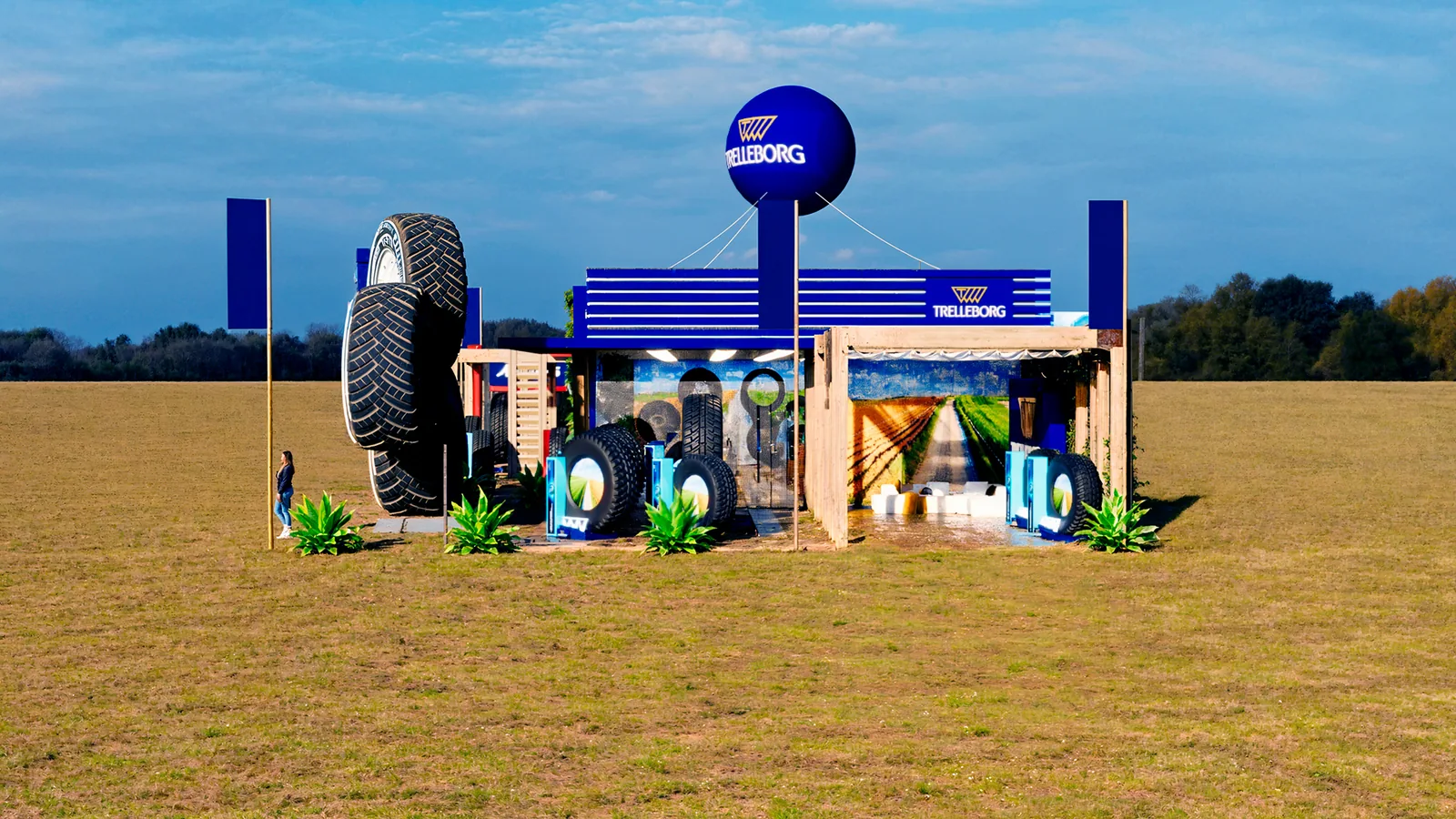 Agrishow Trelleborg mitas: um projeto para tirar a ideia do slide e colocar em cena - imagem 5