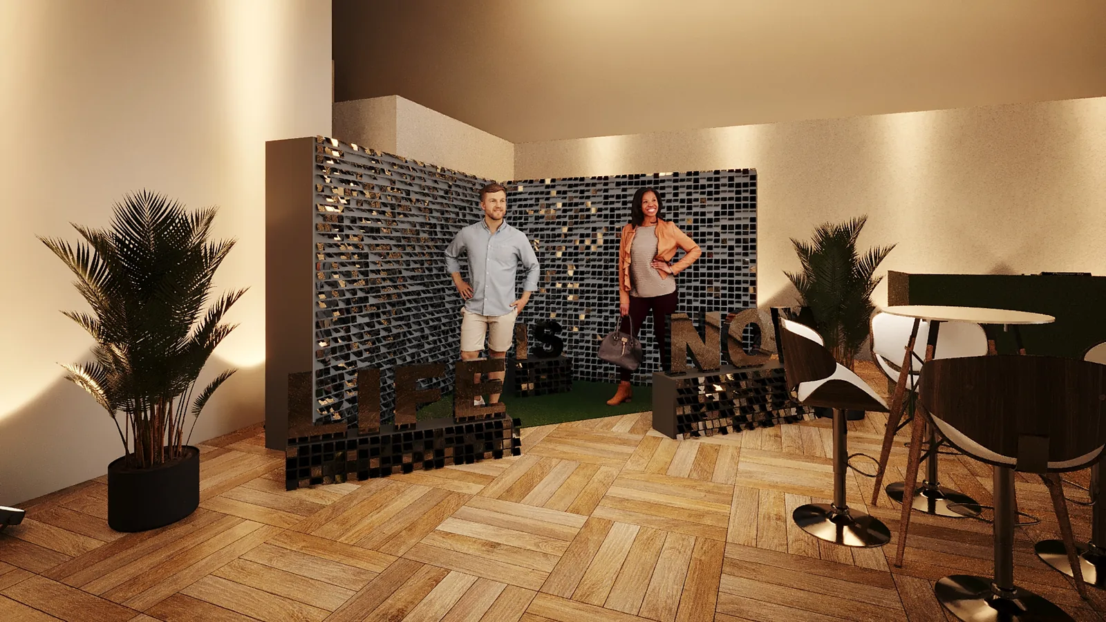 Casa Maria Jardins Aniversário CMO do BTG: um projeto para tirar a ideia do slide e colocar em cena - imagem 5