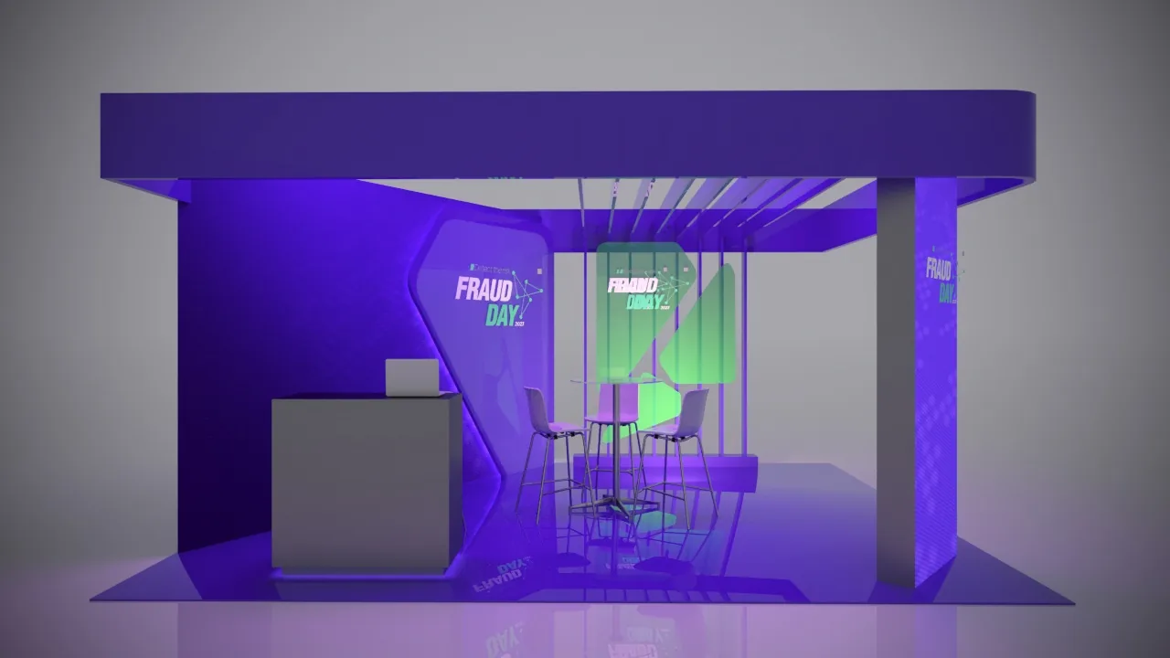 15 JOB1098 FRAUD DAY 3D: experiência espacial com leitura premium e foco comercial - imagem 4
