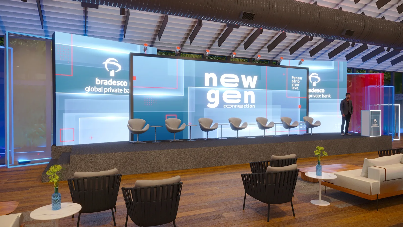 Bradesco NewGen 2025: projeto visual para transformar espaço em argumento - imagem 5