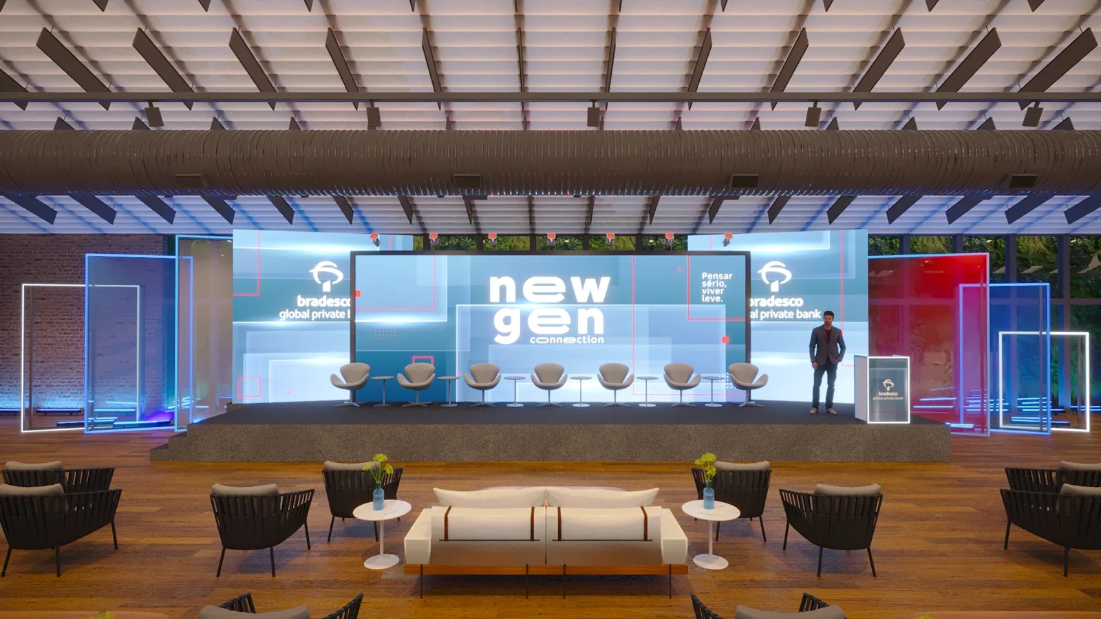 Bradesco NewGen 2025: projeto visual para transformar espaço em argumento - imagem 6