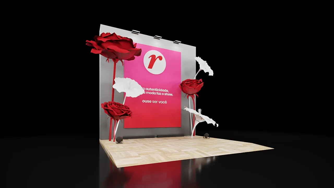 Renner Phonica: projeto visual para transformar espaço em argumento