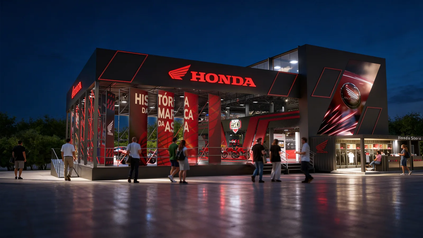 Honda 2W: ativação de marca com presença, ritmo e clareza comercial - imagem 5