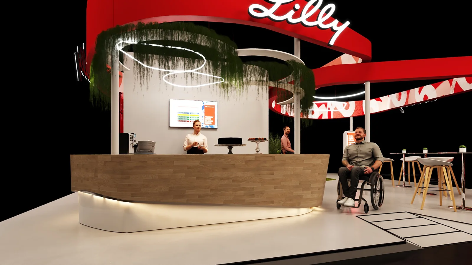 CBC LILLY: experiência espacial com leitura premium e foco comercial - imagem 2