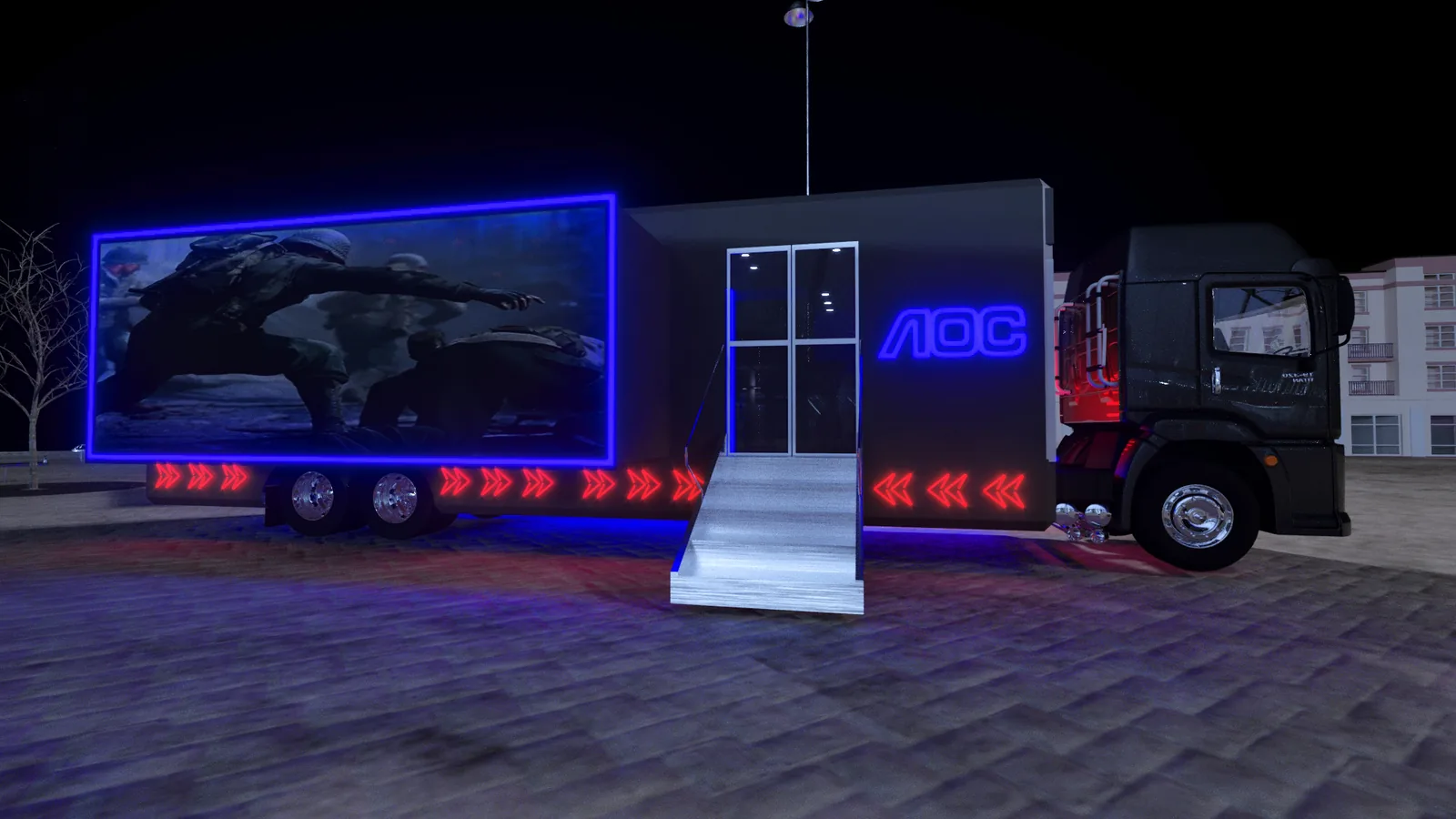 Truck Game: experiência espacial com leitura premium e foco comercial - imagem 1