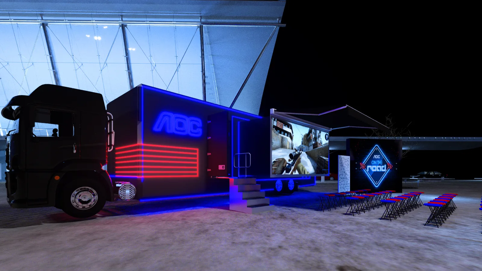 Truck Game: experiência espacial com leitura premium e foco comercial - imagem 3
