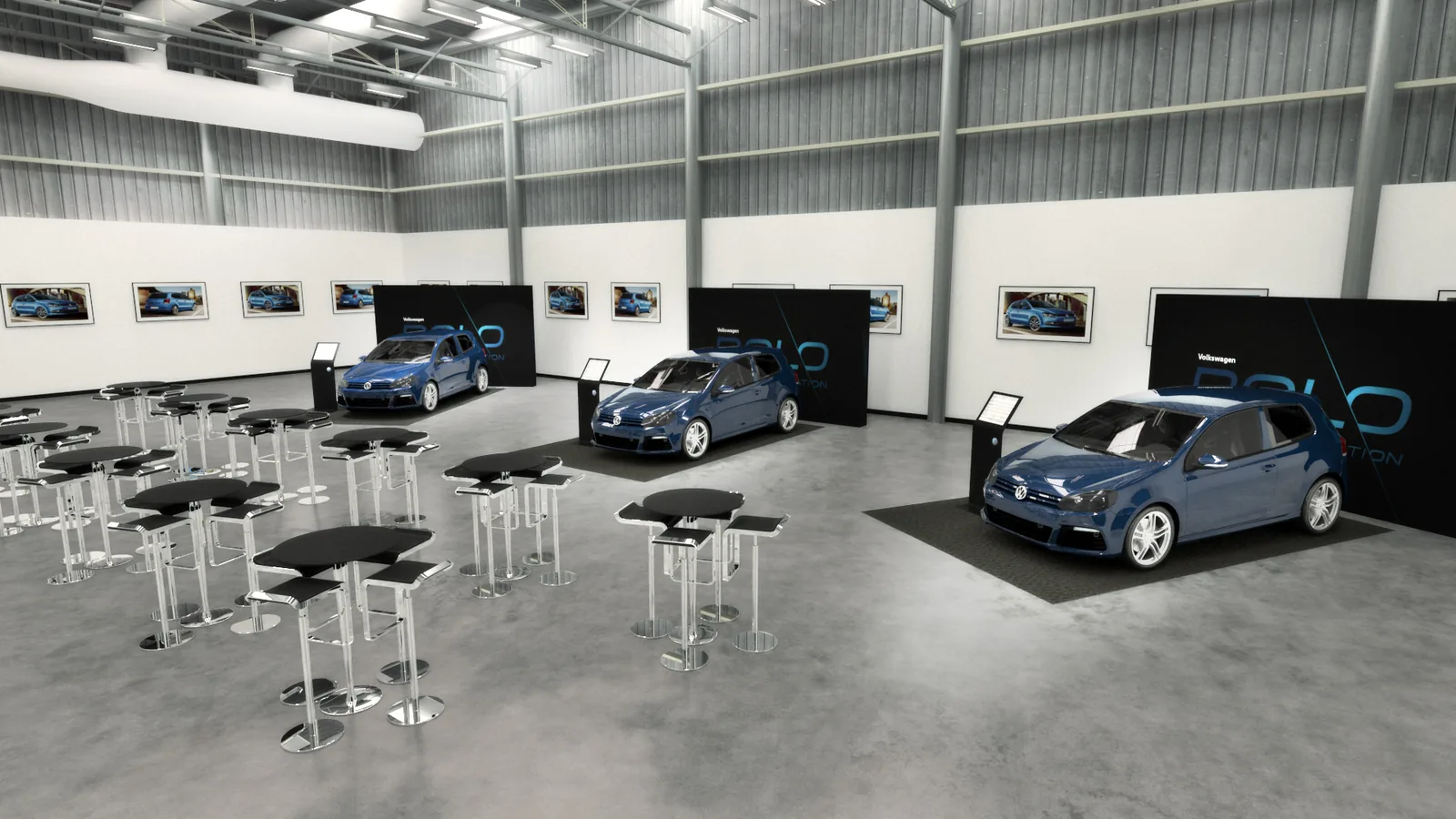 Polo fabrica VW: presença de marca com escala, atmosfera e intenção