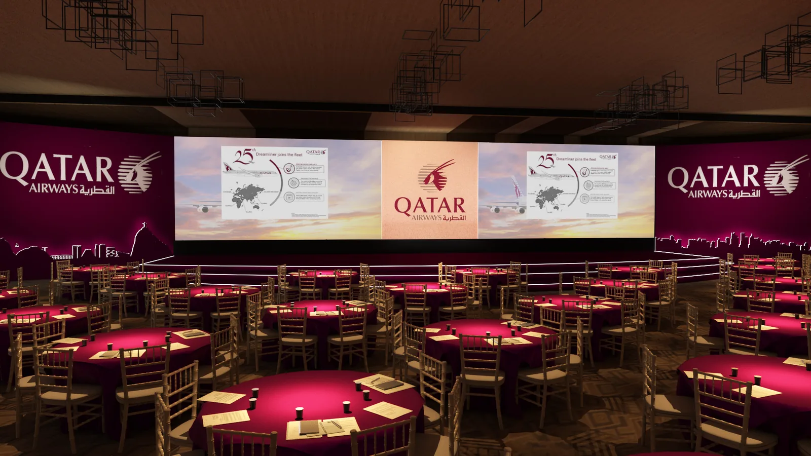 Qatar: imagem 3D e narrativa para defender melhor a ideia - imagem 3