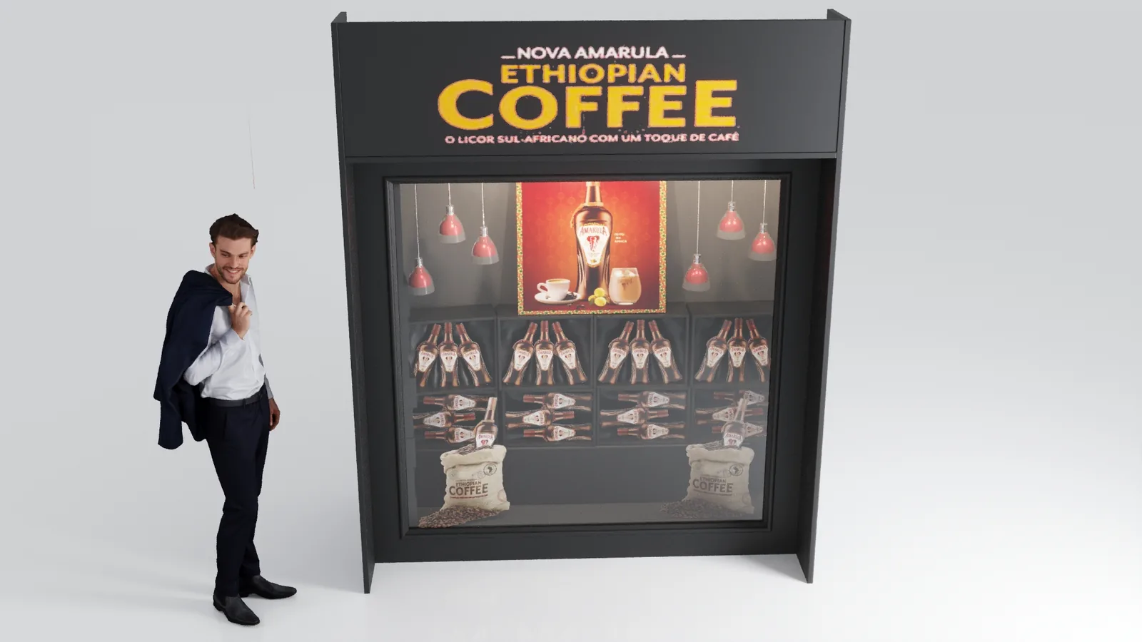 Vitrine Amarulla: projeto visual para transformar espaço em argumento - imagem 1