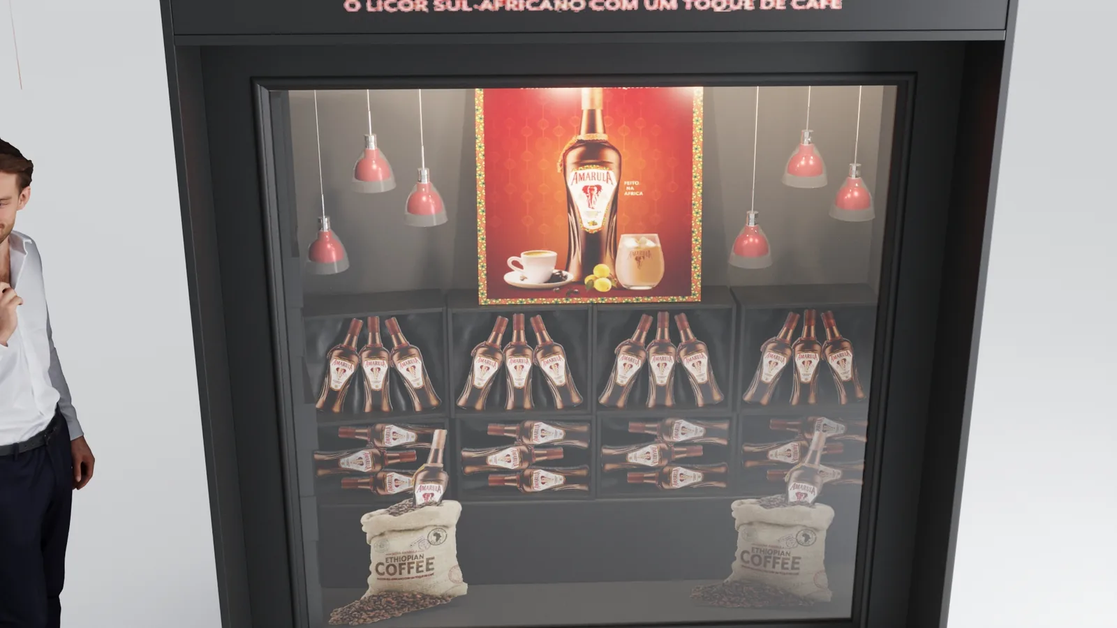Vitrine Amarulla: projeto visual para transformar espaço em argumento - imagem 2