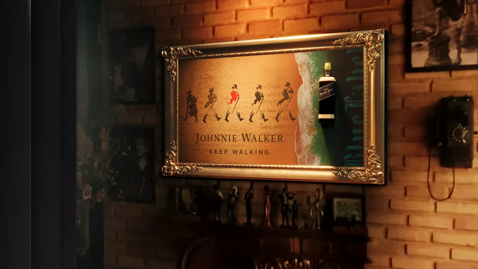 TM JW blue Lable Belle Epoque: um projeto para tirar a ideia do slide e colocar em cena - imagem 2