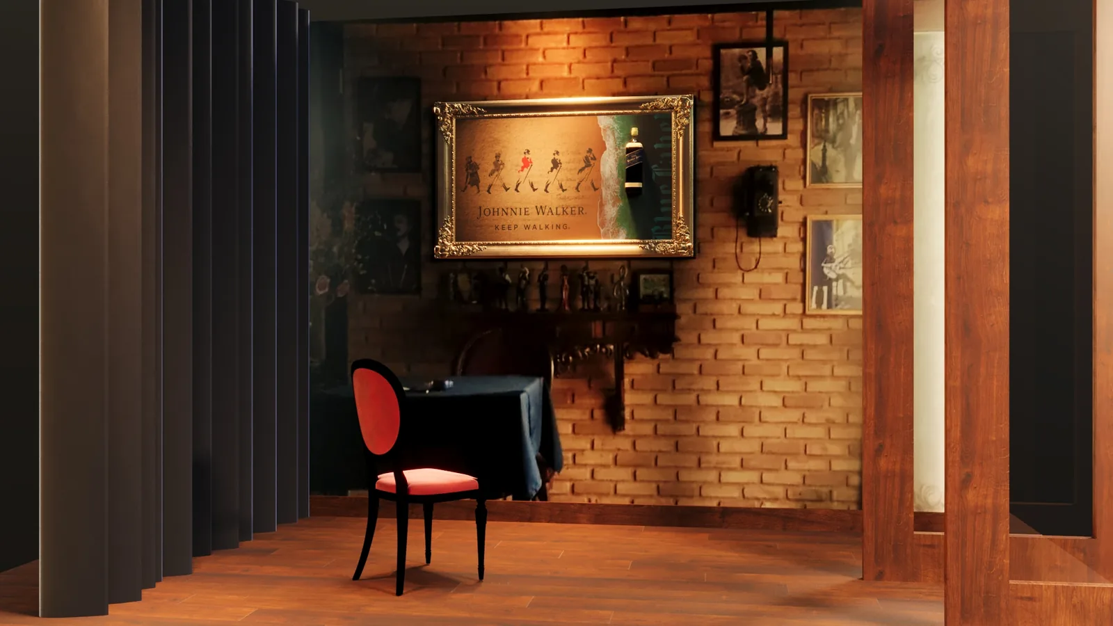 TM JW blue Lable Belle Epoque: um projeto para tirar a ideia do slide e colocar em cena - imagem 3