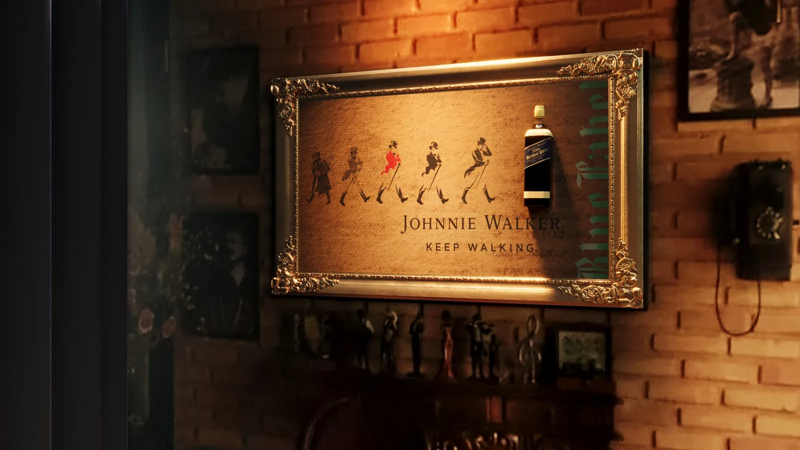 TM JW blue Lable Belle Epoque: um projeto para tirar a ideia do slide e colocar em cena - imagem 5