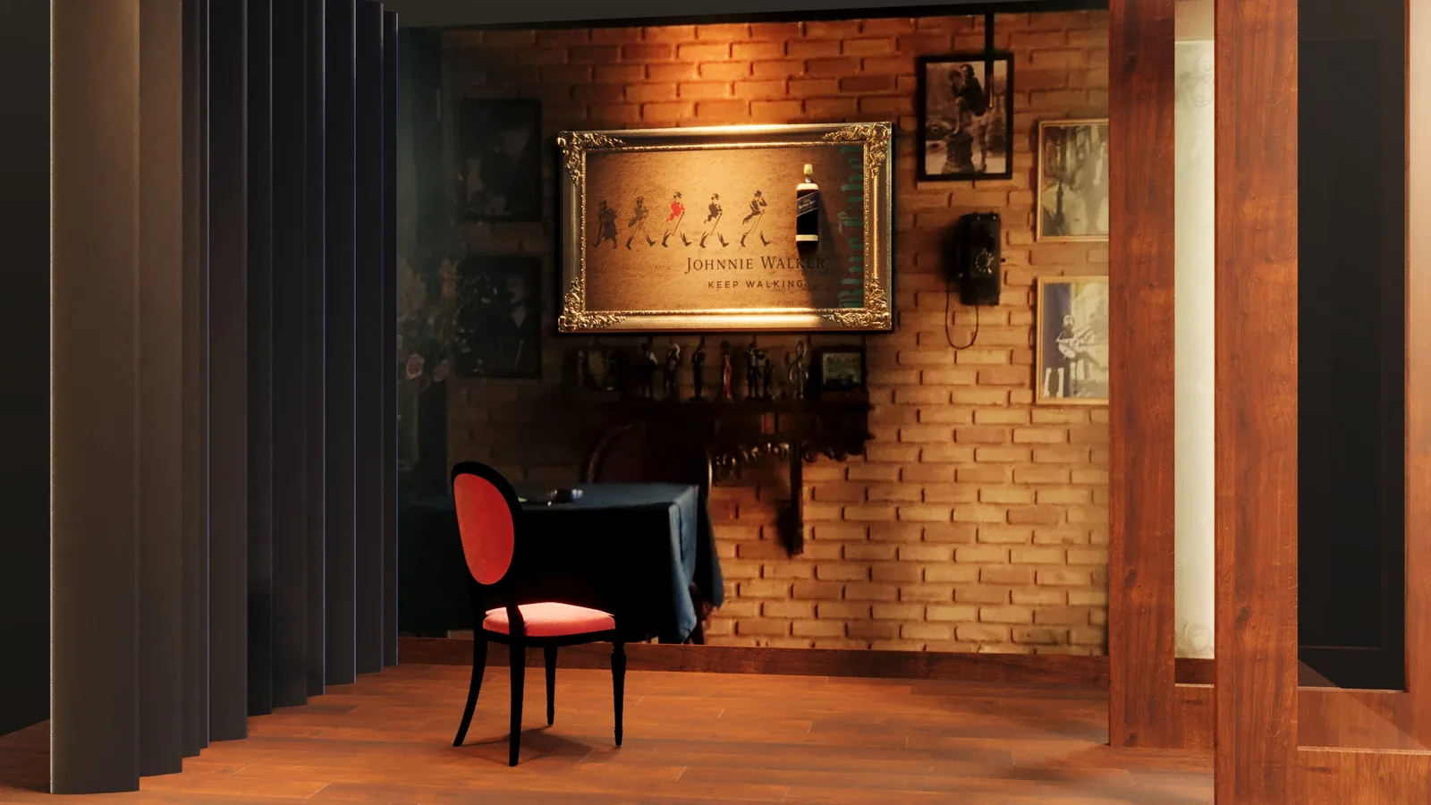 TM JW blue Lable Belle Epoque: um projeto para tirar a ideia do slide e colocar em cena - imagem 6