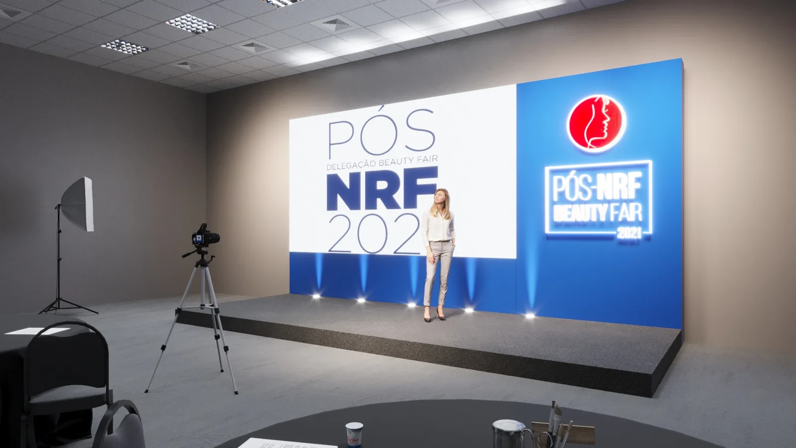 Beauty Fair Negocios com a Afinal Cenografia: projeto para fazer a proposta ganhar corpo - imagem 1