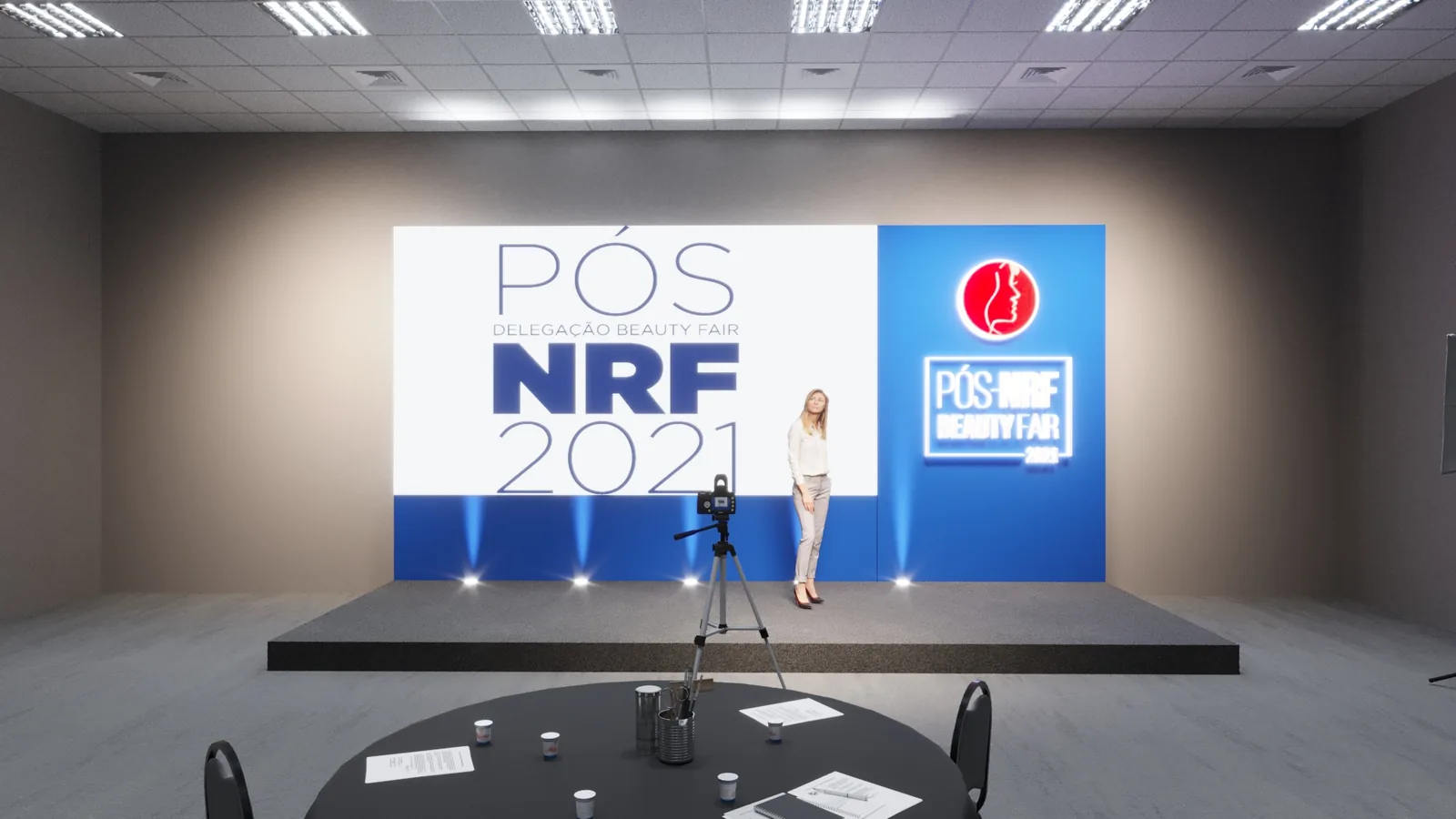 Beauty Fair Negocios com a Afinal Cenografia: projeto para fazer a proposta ganhar corpo - imagem 2