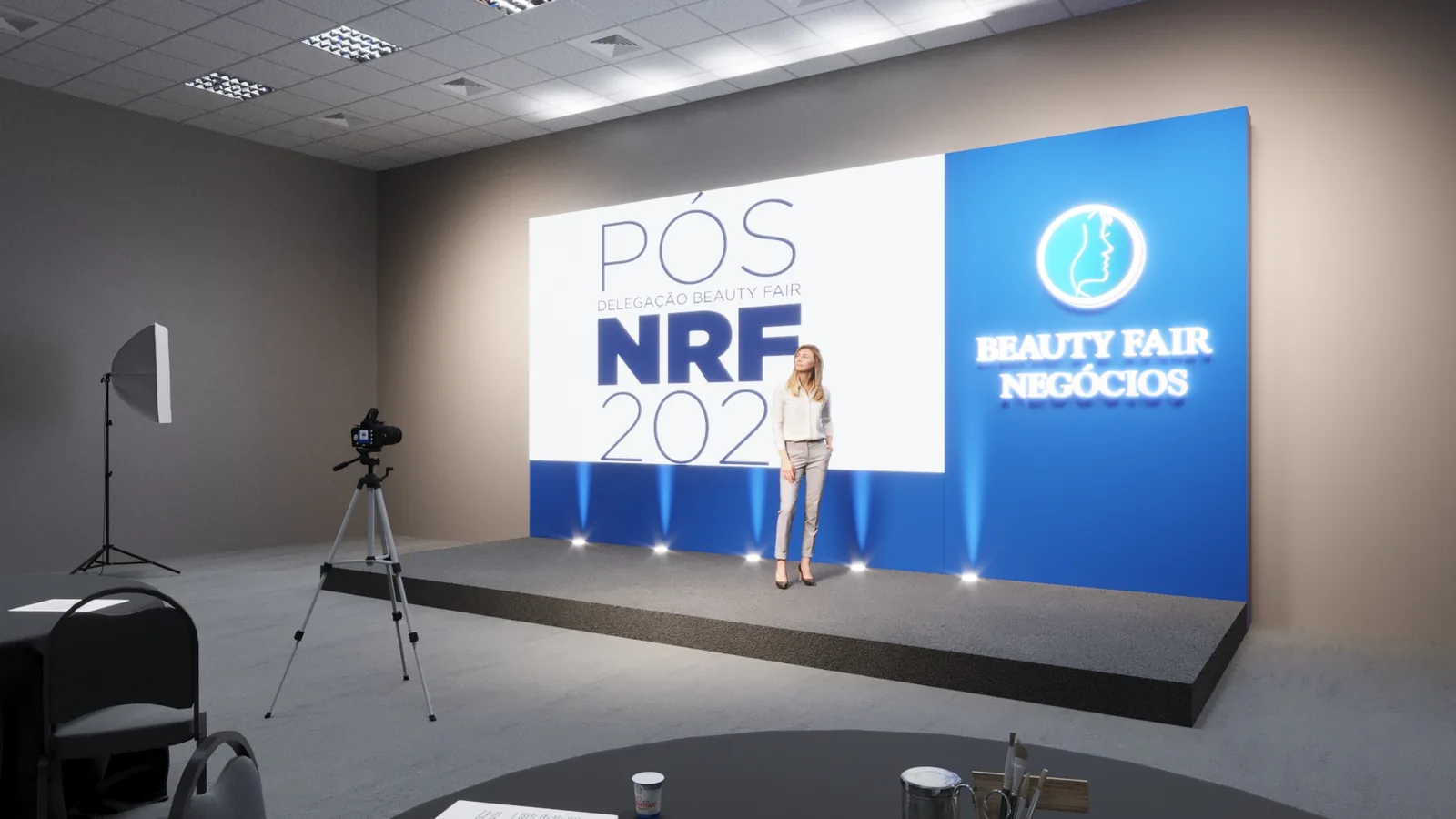 Beauty Fair Negocios com a Afinal Cenografia: projeto para fazer a proposta ganhar corpo - imagem 5