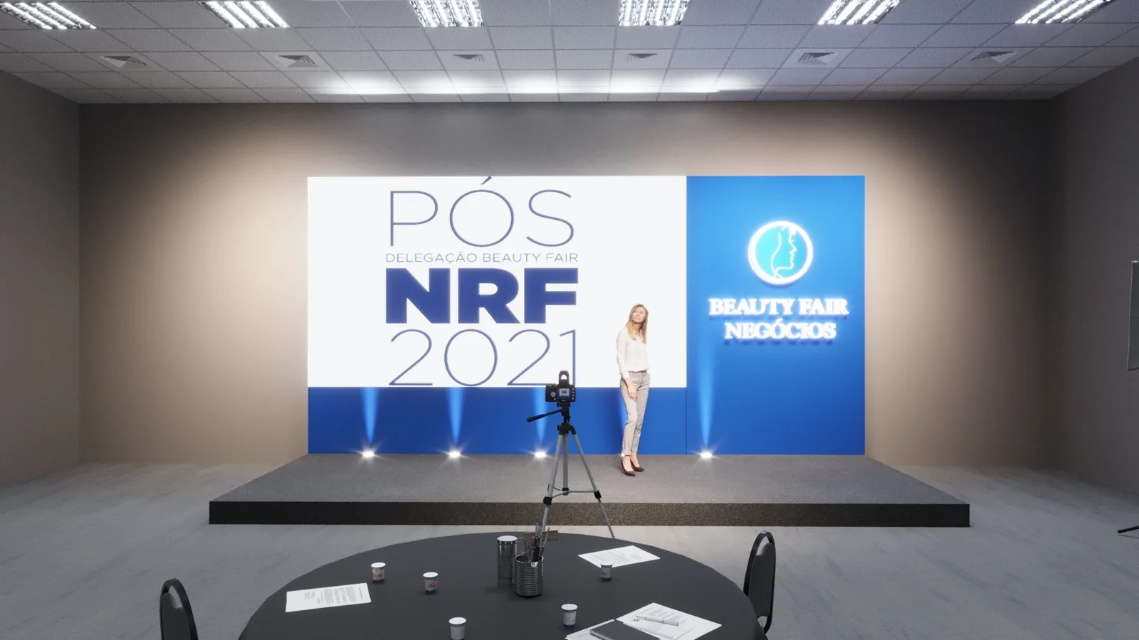 Beauty Fair Negocios com a Afinal Cenografia: projeto para fazer a proposta ganhar corpo - imagem 6