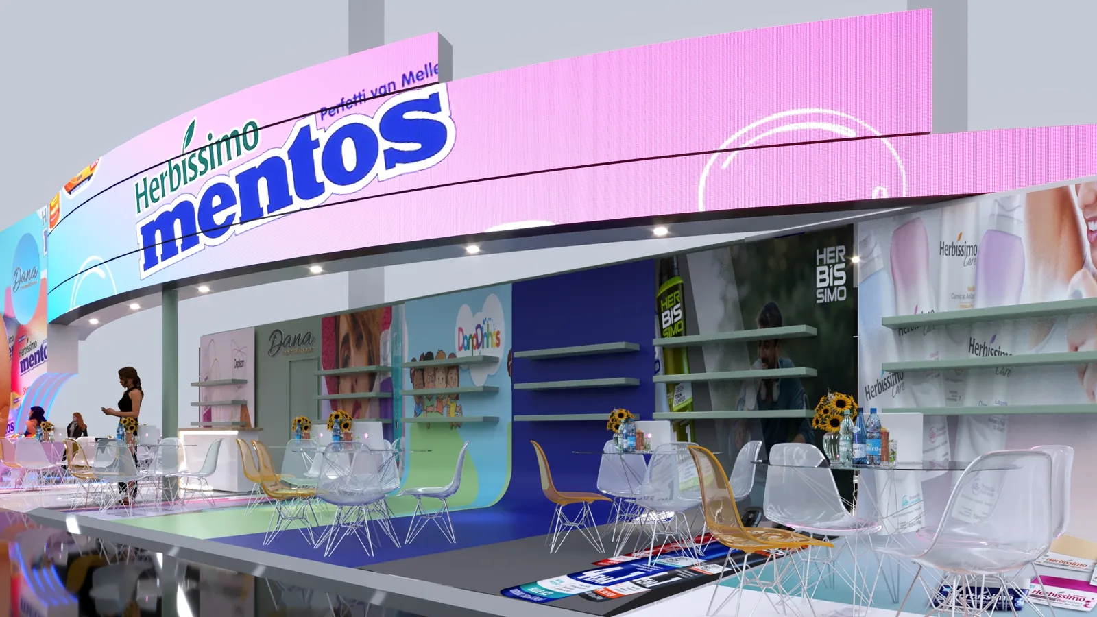 Dana Beauty Fair 2023: cenografia que organiza marca, público e experiência - imagem 4