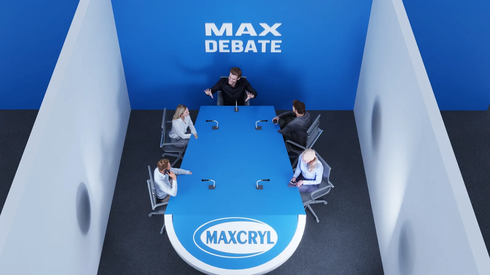 MaxCryl: imagem 3D e narrativa para defender melhor a ideia