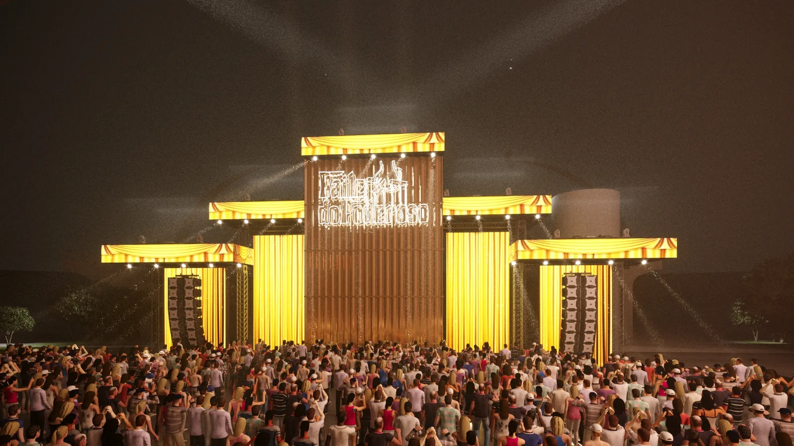 Baile do Poderoso: presença de marca com escala, atmosfera e intenção