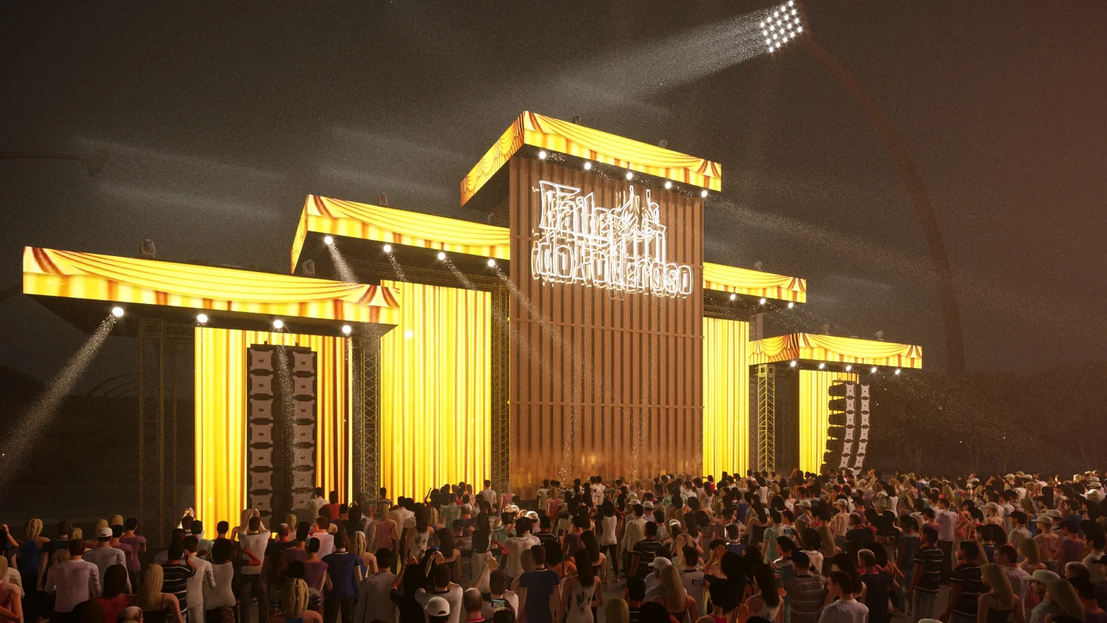 Baile do Poderoso: presença de marca com escala, atmosfera e intenção - imagem 2