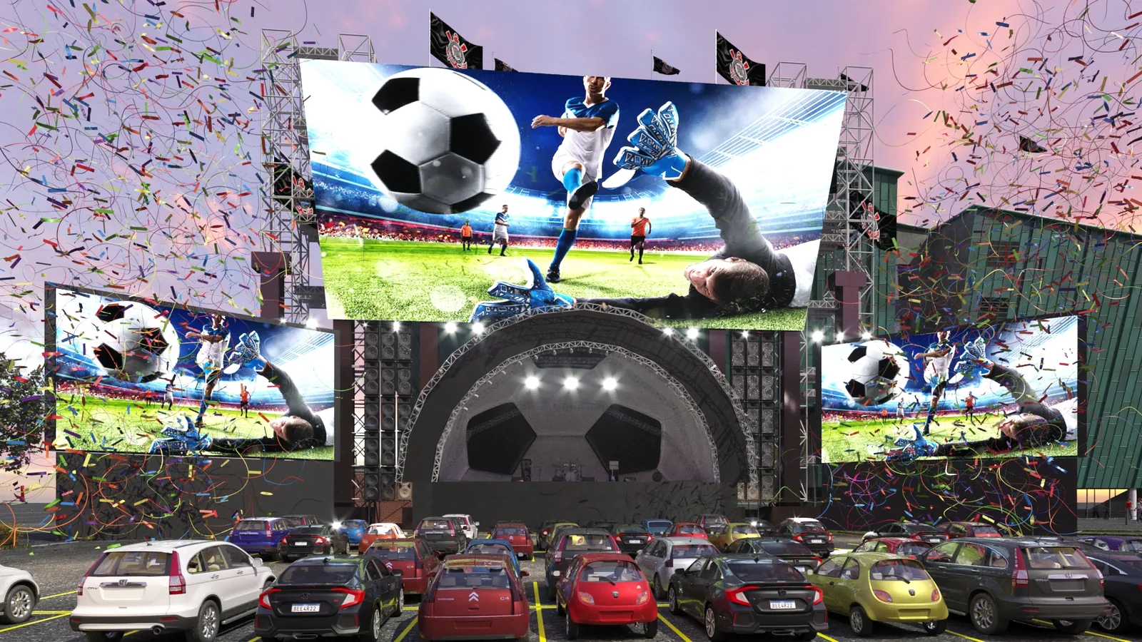 Futebol Drive in: quando visual, operação e venda precisam trabalhar juntos - imagem 1