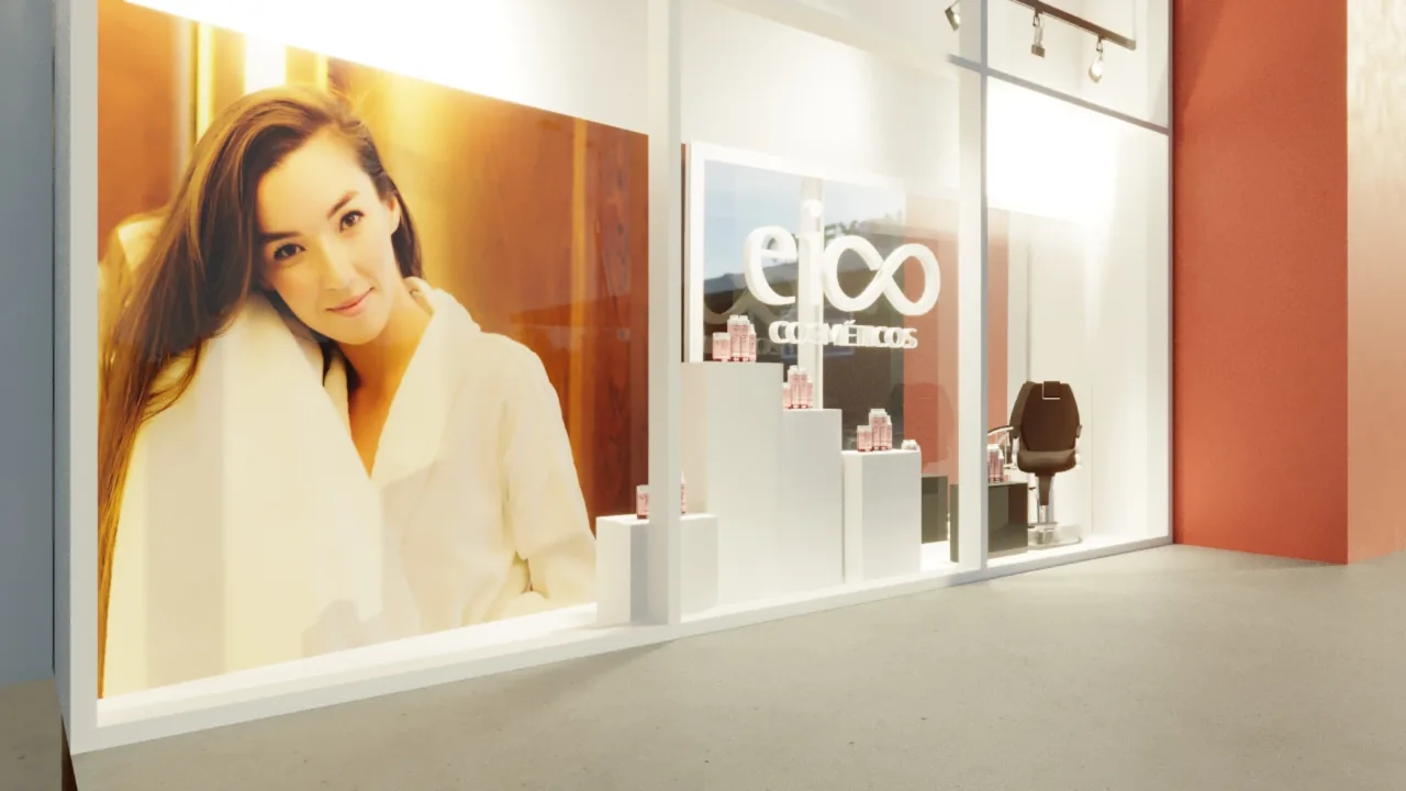 Vitrine Eico Ikezaki: projeto cenográfico com presença, ritmo e clareza comercial - imagem 4