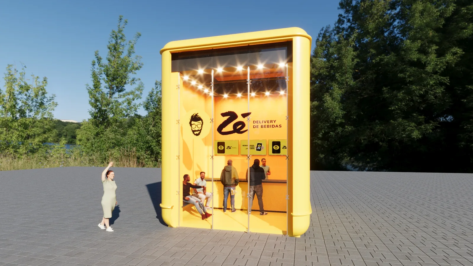 Ze Delivery: projeto visual para transformar espaço em argumento - imagem 3