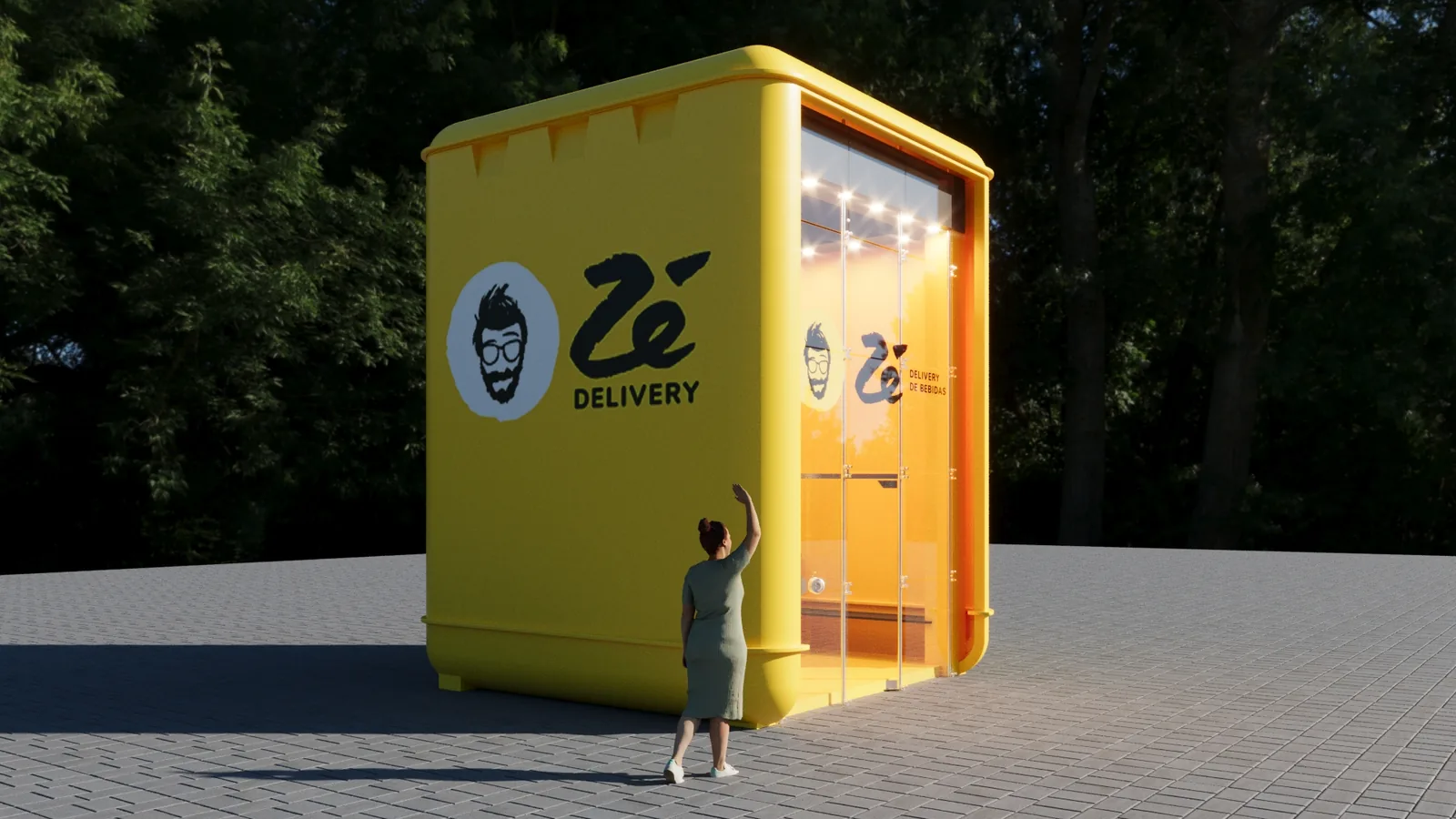 Ze Delivery: projeto visual para transformar espaço em argumento - imagem 5