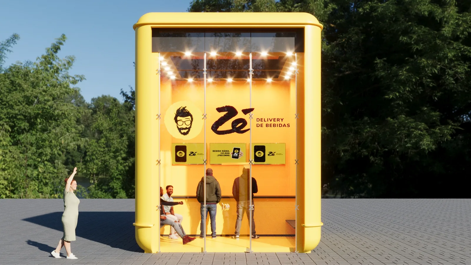 Ze Delivery: projeto visual para transformar espaço em argumento - imagem 6