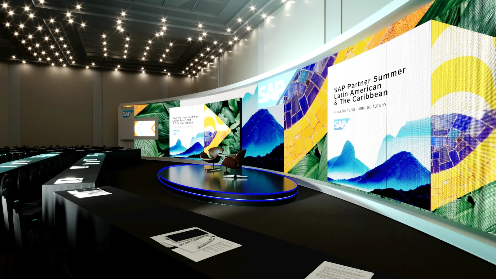 SAP: cenografia que organiza marca, público e experiência - imagem 1