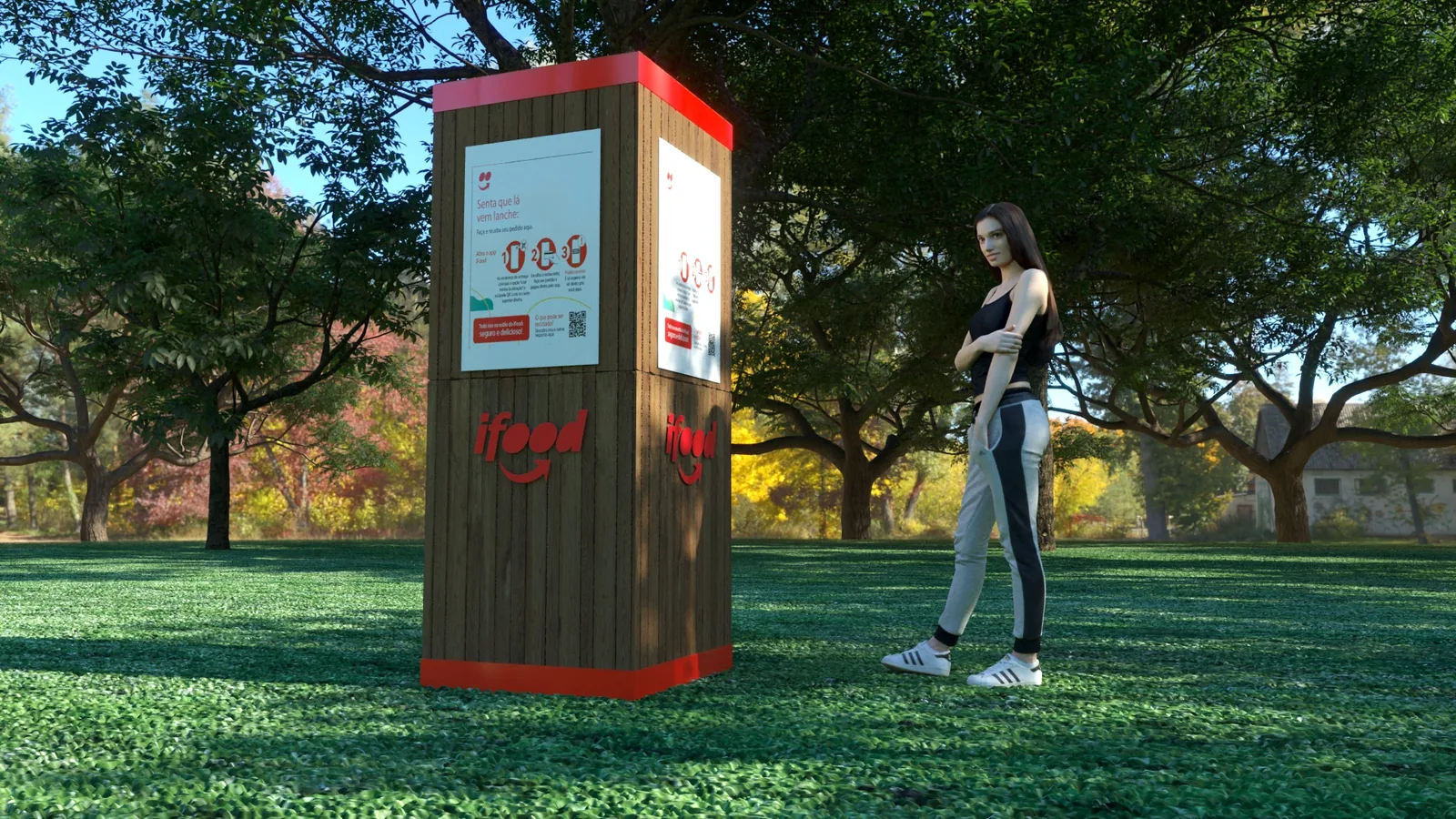 Pontos iFood Ibira: projeto cenográfico com presença, ritmo e clareza comercial - imagem 5