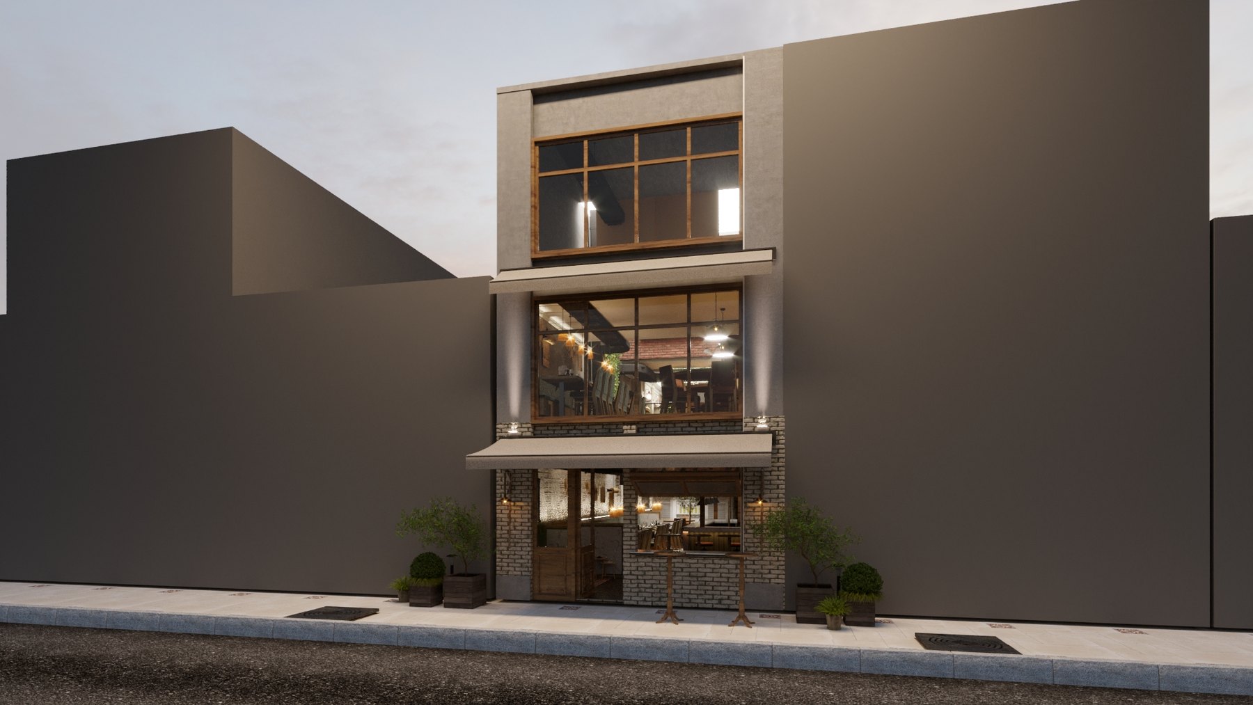 Restaurante Vila Boim: um projeto para tirar a ideia do slide e colocar em cena - imagem 1