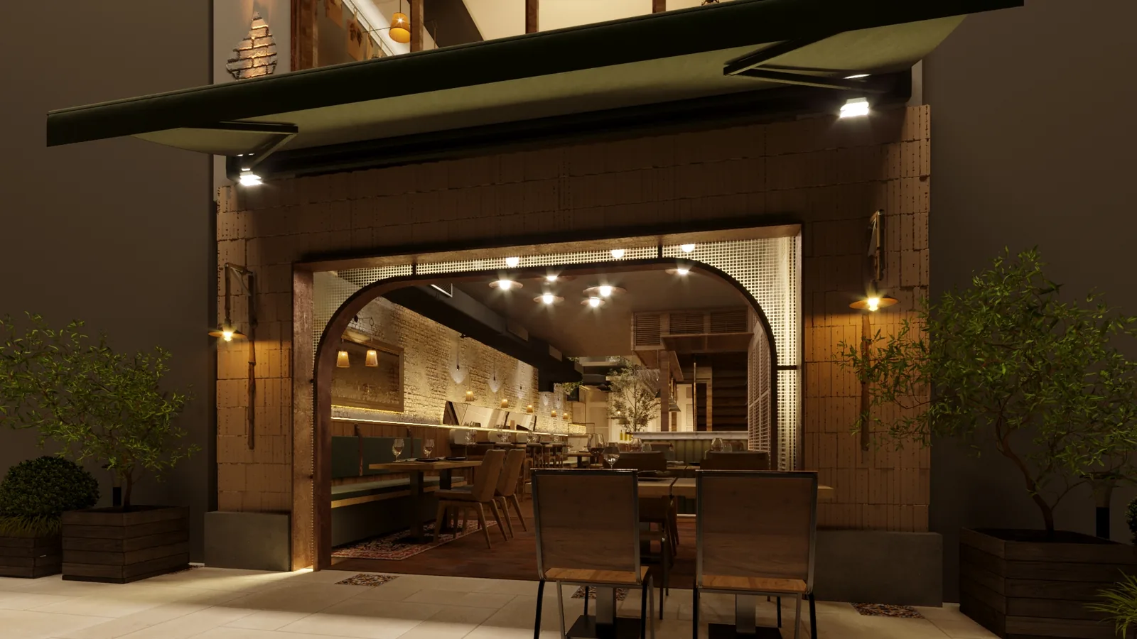 Restaurante Vila Boim: um projeto para tirar a ideia do slide e colocar em cena - imagem 1