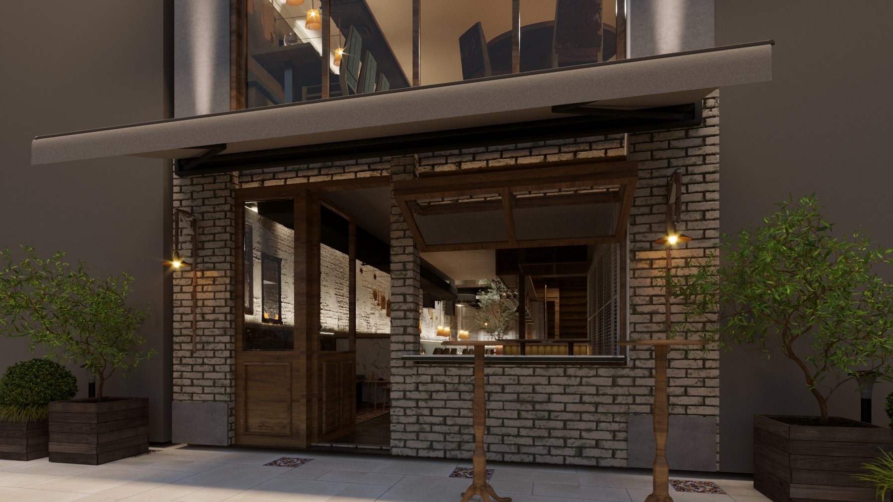 Restaurante Vila Boim: um projeto para tirar a ideia do slide e colocar em cena - imagem 2