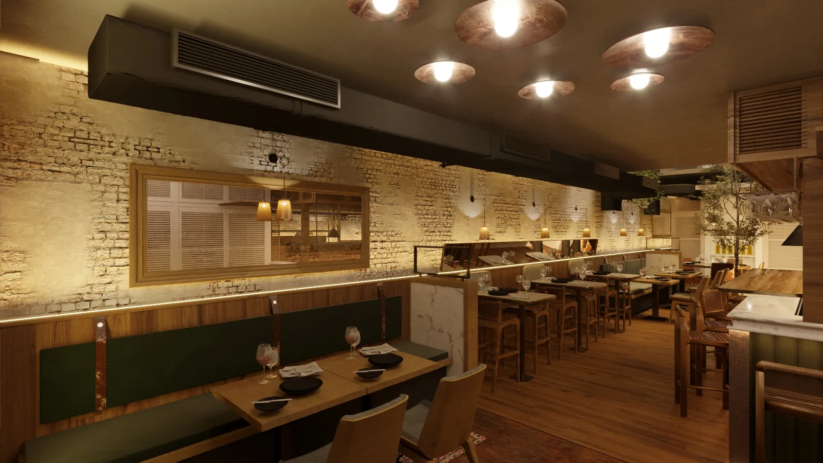 Restaurante Vila Boim: um projeto para tirar a ideia do slide e colocar em cena - imagem 4