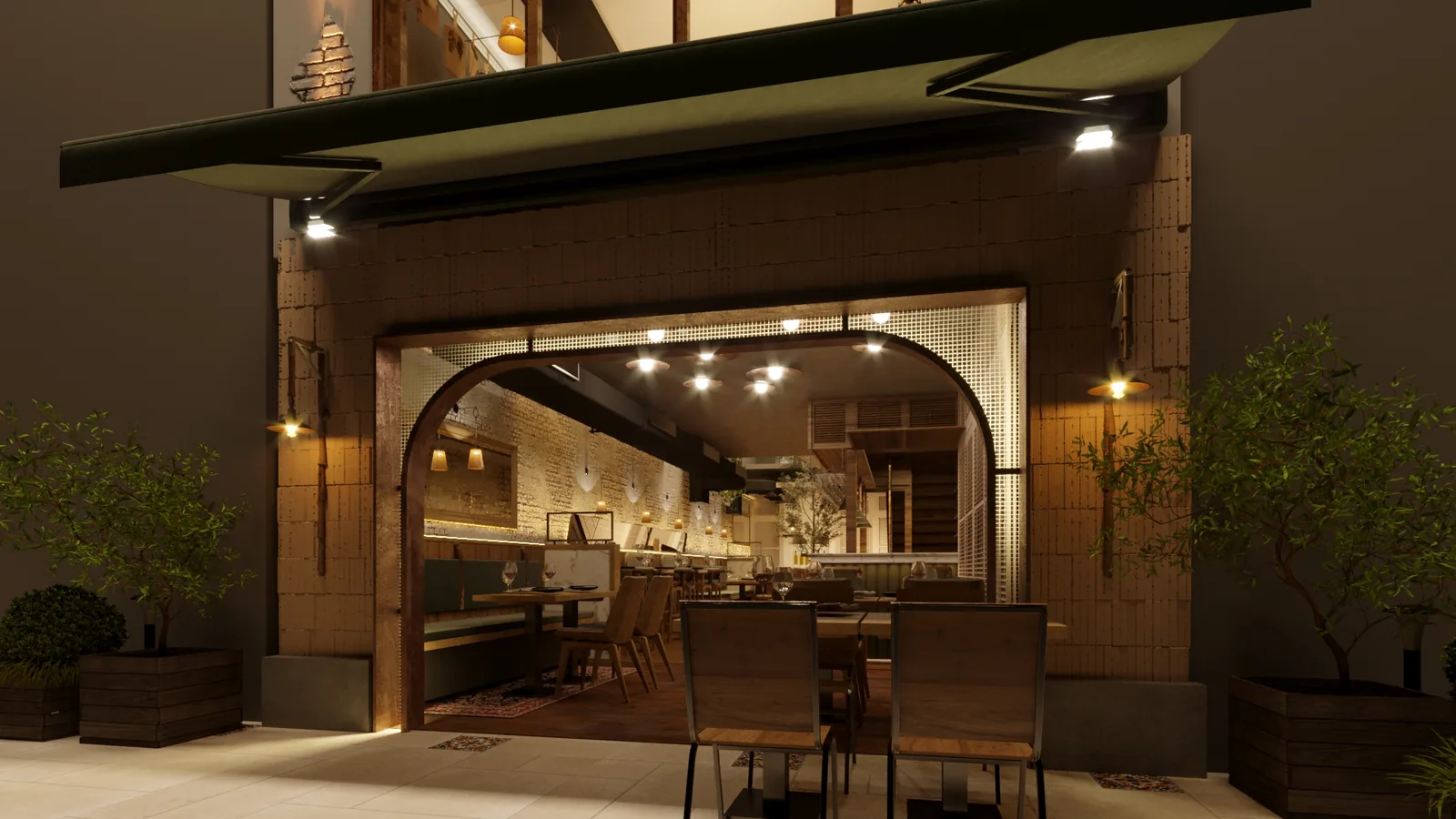 Restaurante Vila Boim: um projeto para tirar a ideia do slide e colocar em cena - imagem 5