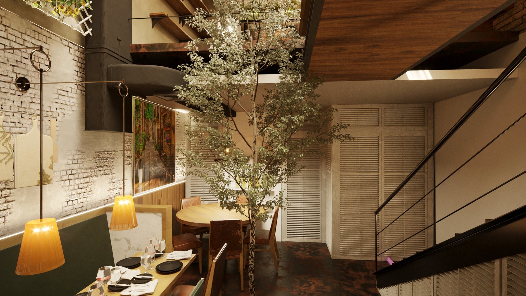 Restaurante Vila Boim: um projeto para tirar a ideia do slide e colocar em cena - imagem 6