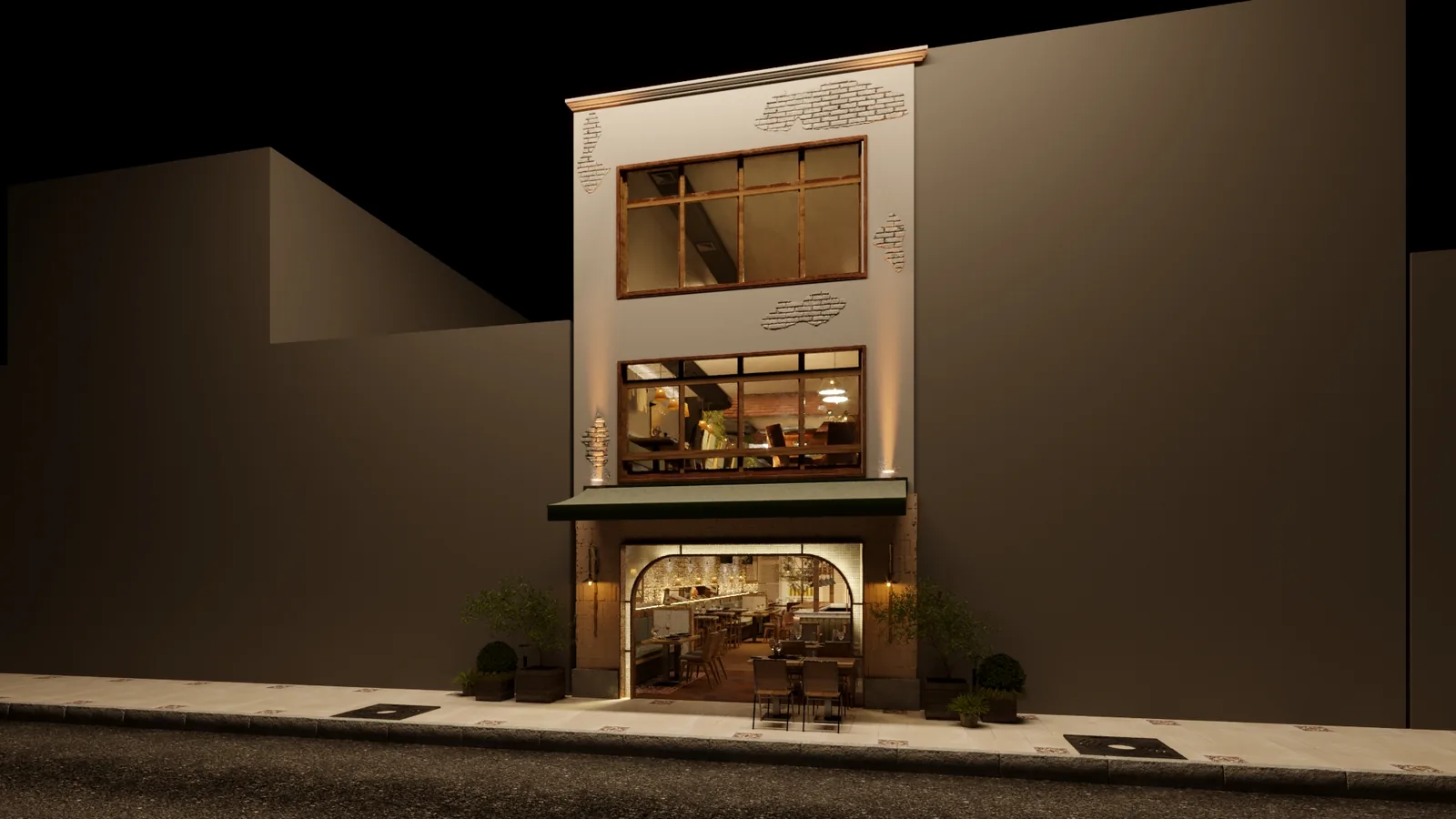 Restaurante Vila Boim: um projeto para tirar a ideia do slide e colocar em cena - imagem 6