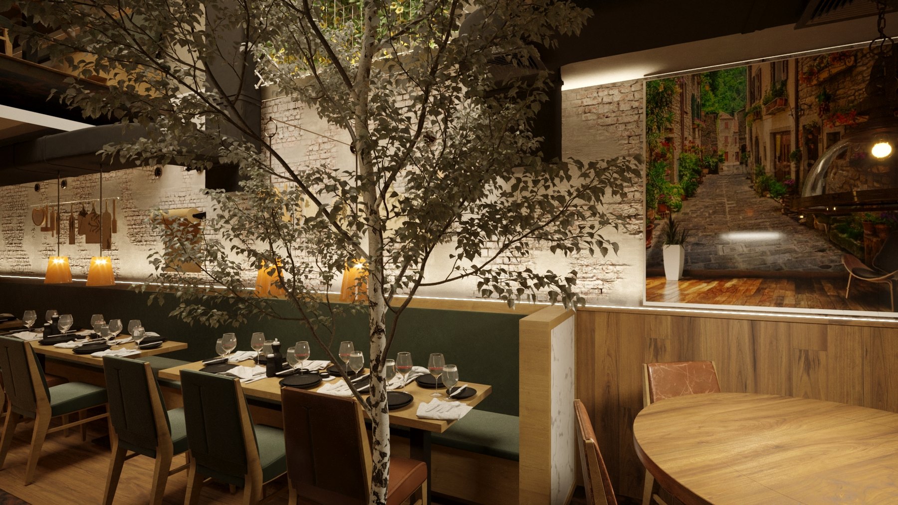 Restaurante Vila Boim: um projeto para tirar a ideia do slide e colocar em cena - imagem 7
