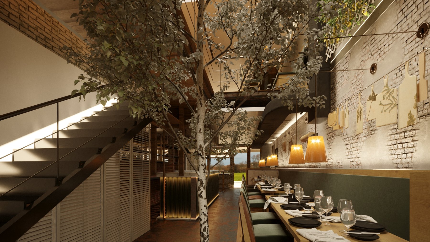 Restaurante Vila Boim: um projeto para tirar a ideia do slide e colocar em cena - imagem 8