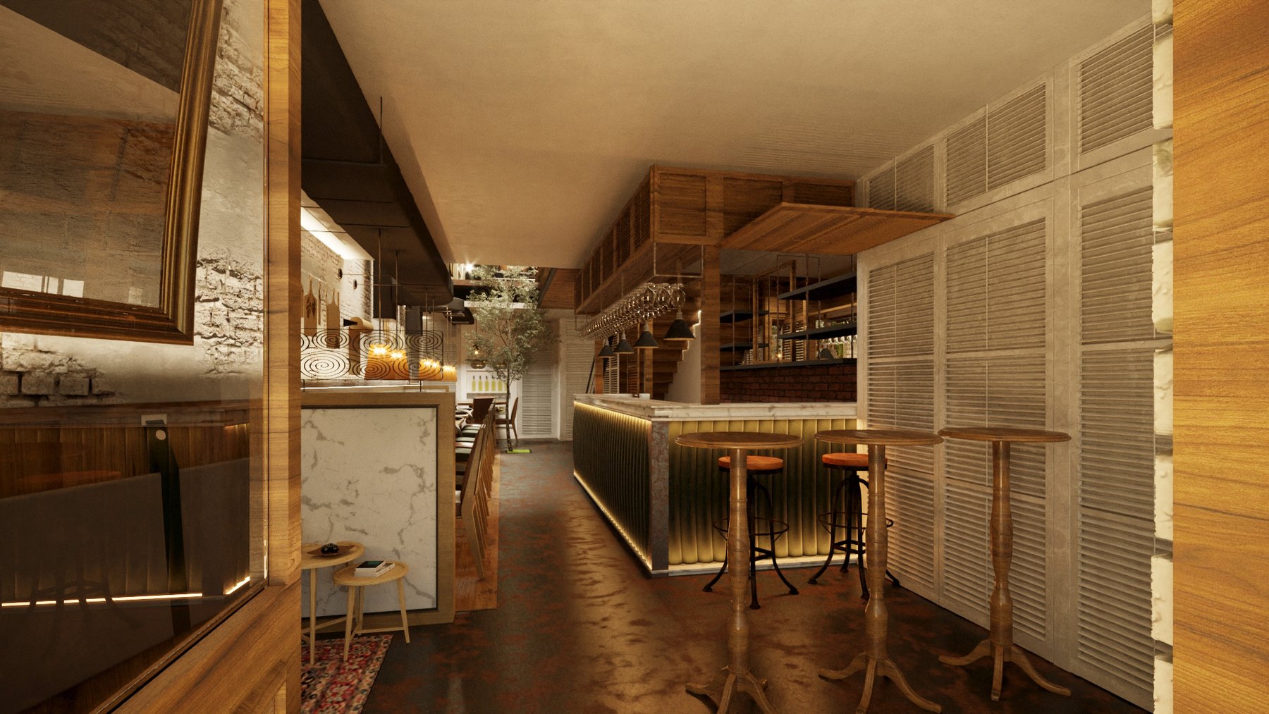 Restaurante Vila Boim: um projeto para tirar a ideia do slide e colocar em cena - imagem 9