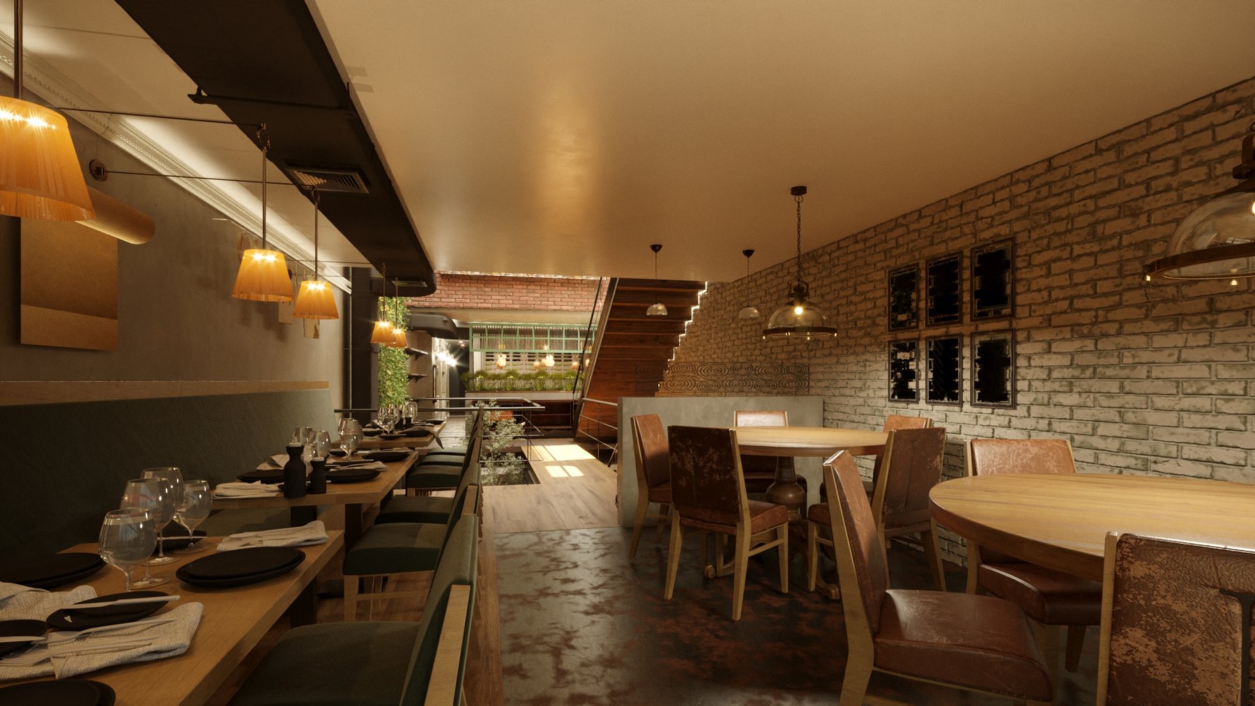 Restaurante Vila Boim: um projeto para tirar a ideia do slide e colocar em cena - imagem 10