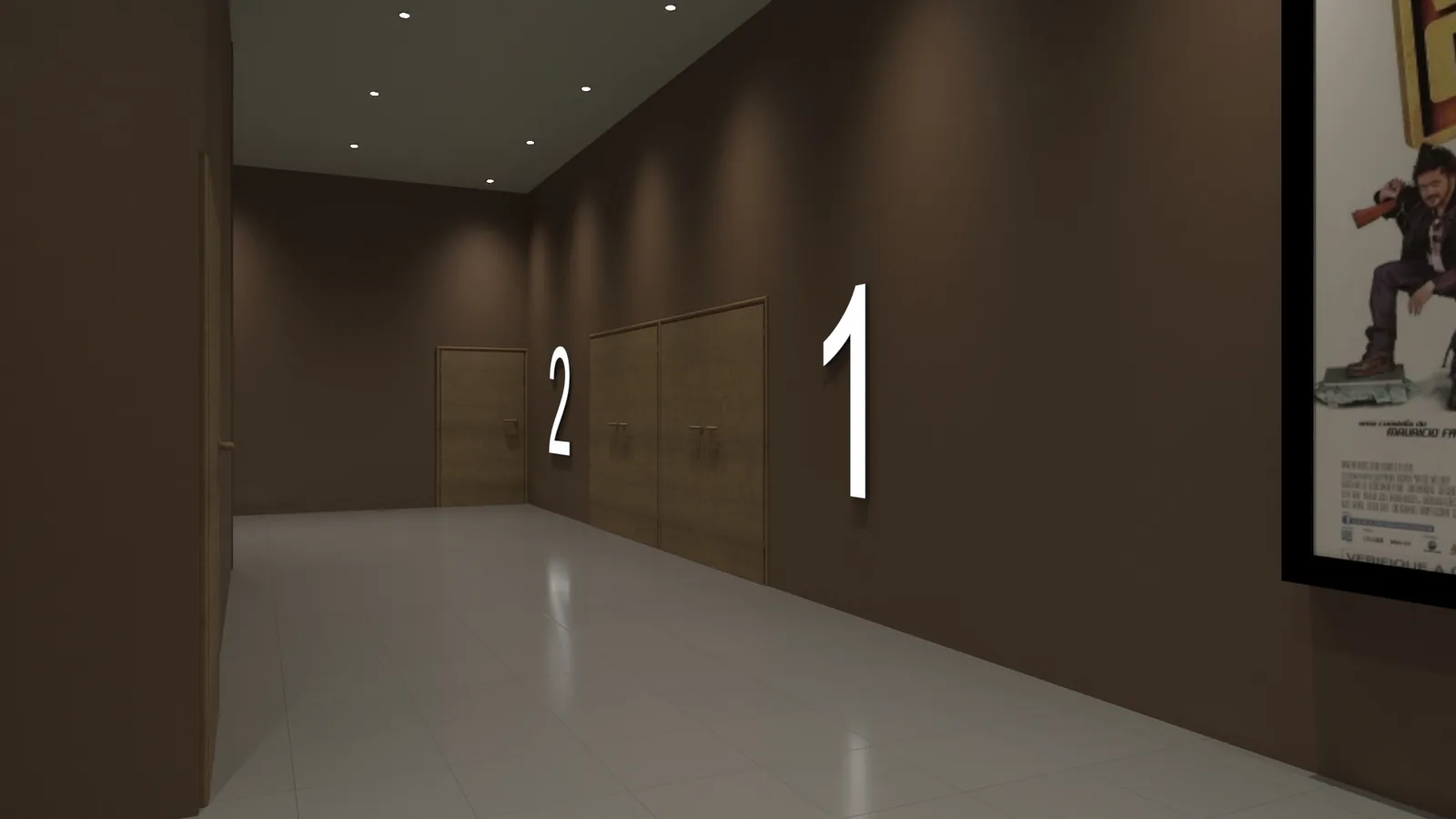 Cinema Carrefour: projeto cenográfico com presença, ritmo e clareza comercial - imagem 2