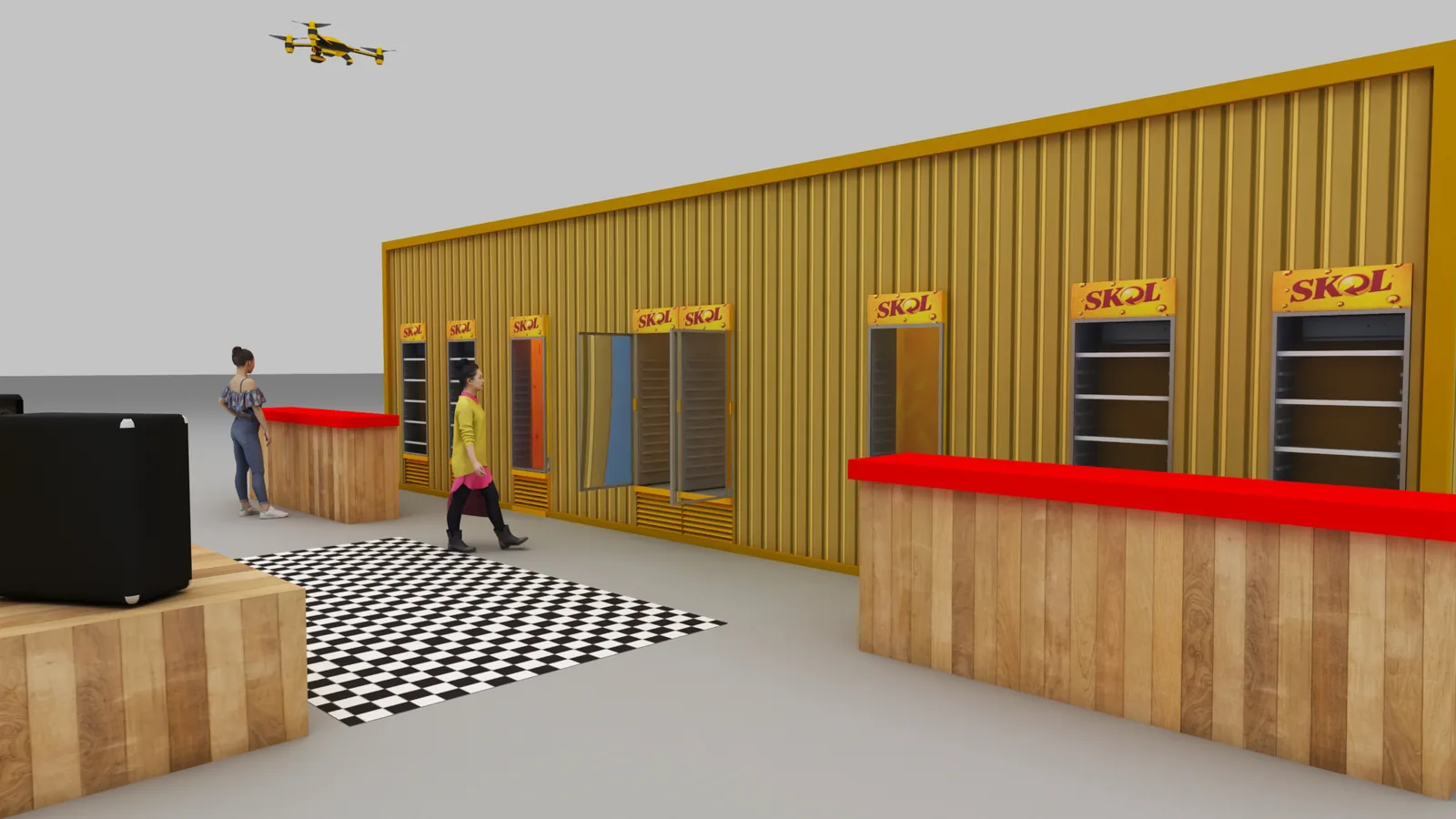 Container Skol: projeto visual para transformar espaço em argumento - imagem 5