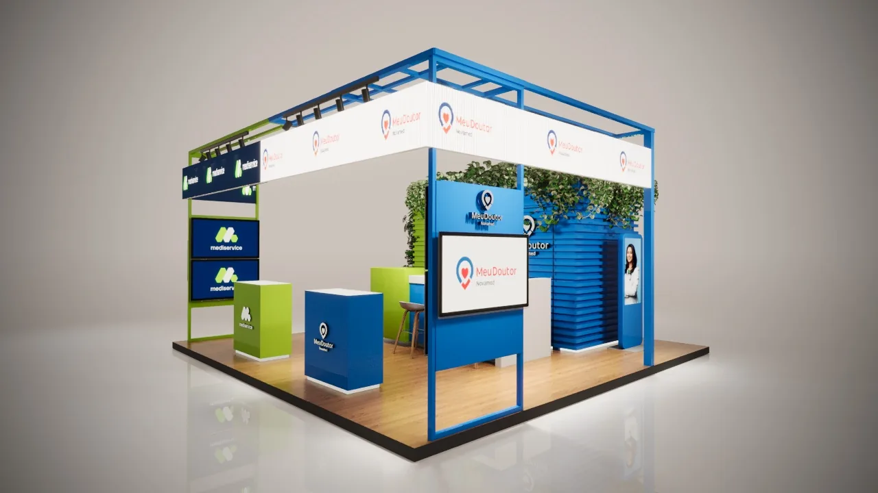 50 FEE 1292 CONGRESSOUNIDAS ESTANDE BRADESCO REBRIEFIENG: projeto visual para transformar espaço em argumento - imagem 4